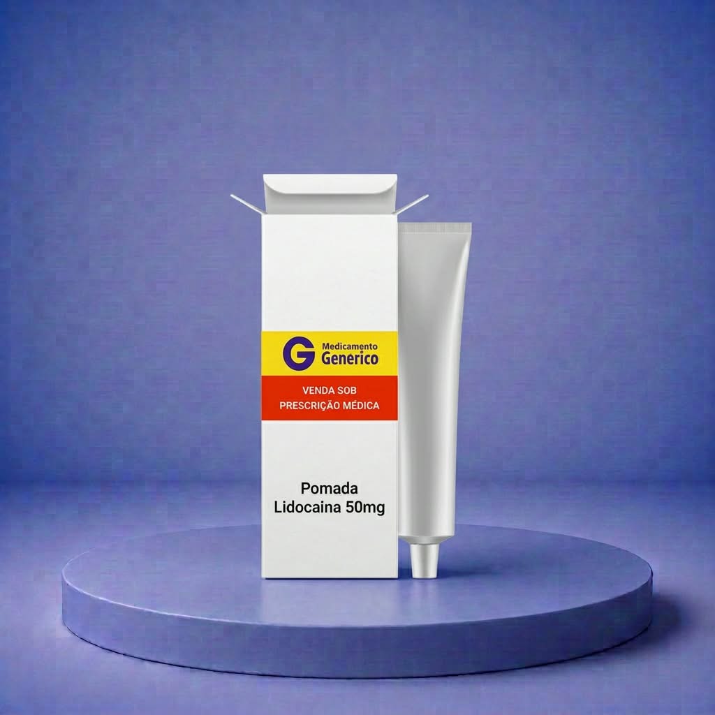 LIDOCAINA POMADA DERMATOLOGICA 50MG/G EMS