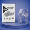 LUVA PLASTICA DESCARTAVEL C/100 UND NOBRE