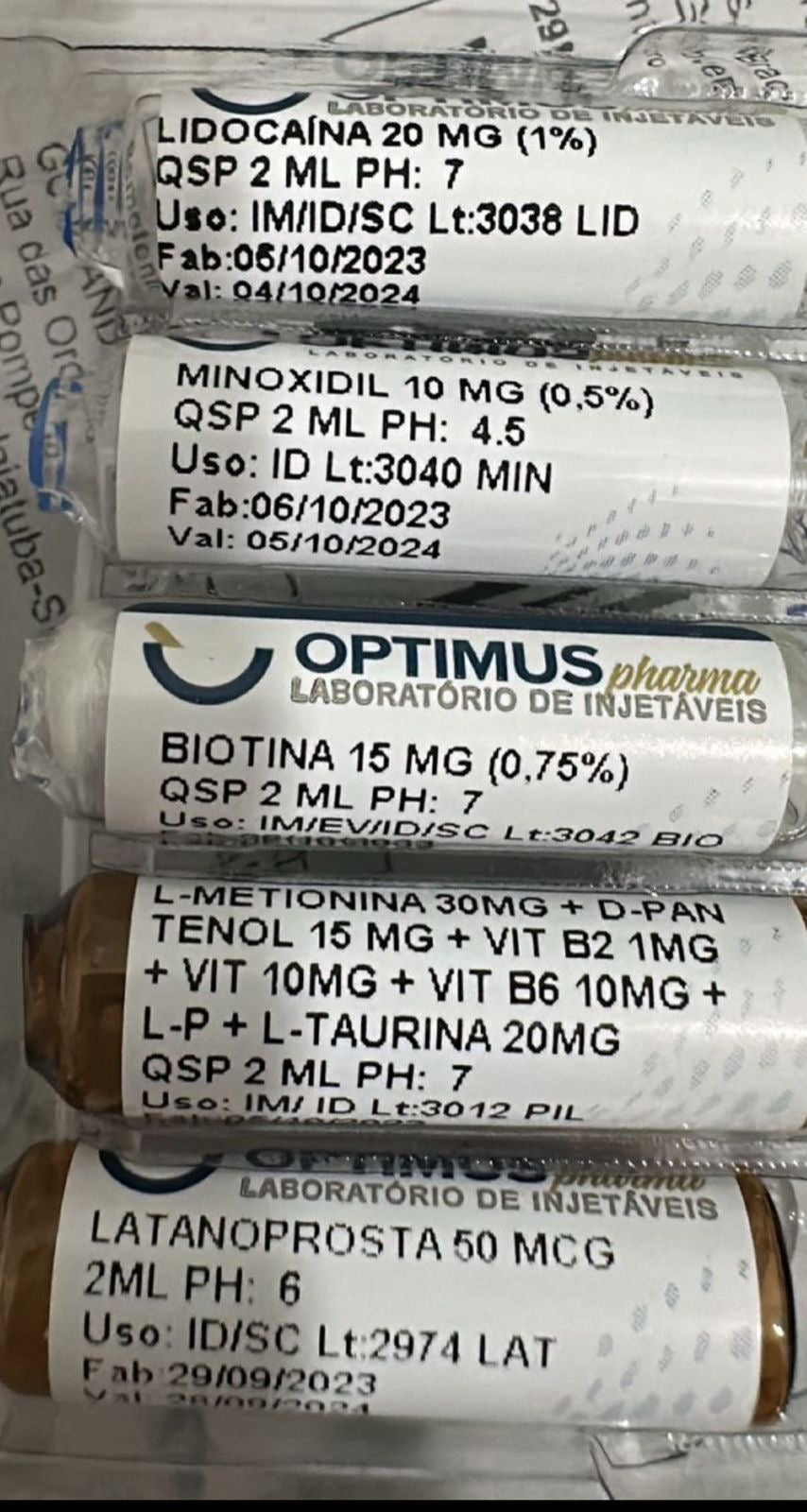 ALOPECIA FEMININA KIT OPTIMUS