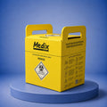 COLETOR PERFURO CORTANTE AMARELO PREMIUM 03 LTS MEDIX