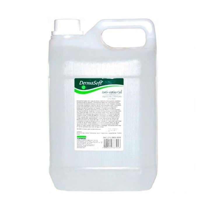 ALCOOL  GEL 70° BOMBONA 5L DERMASOFT