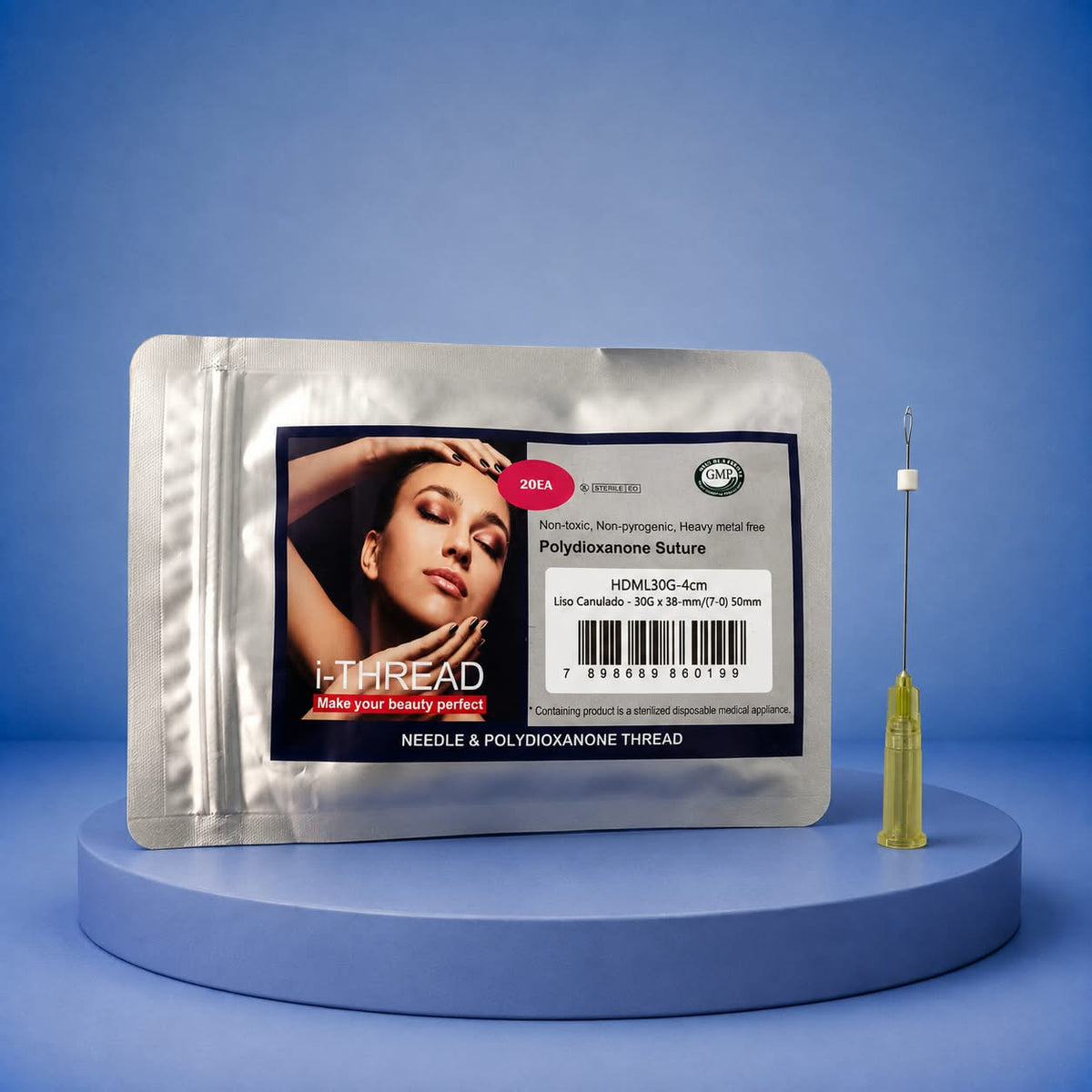 FIO I-THREAD-CANULA EYEBAG MONO 30G-38 X 50MM BLISTER C/4UND