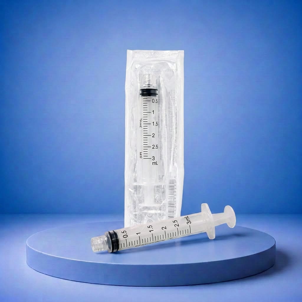 SERINGA 3ML LUER LOCK S/AGULHA SR