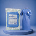 AVENTAL CIRURGICO  TNT 40G  (100% POLIPROPILENO) AZUL GG INGAMED