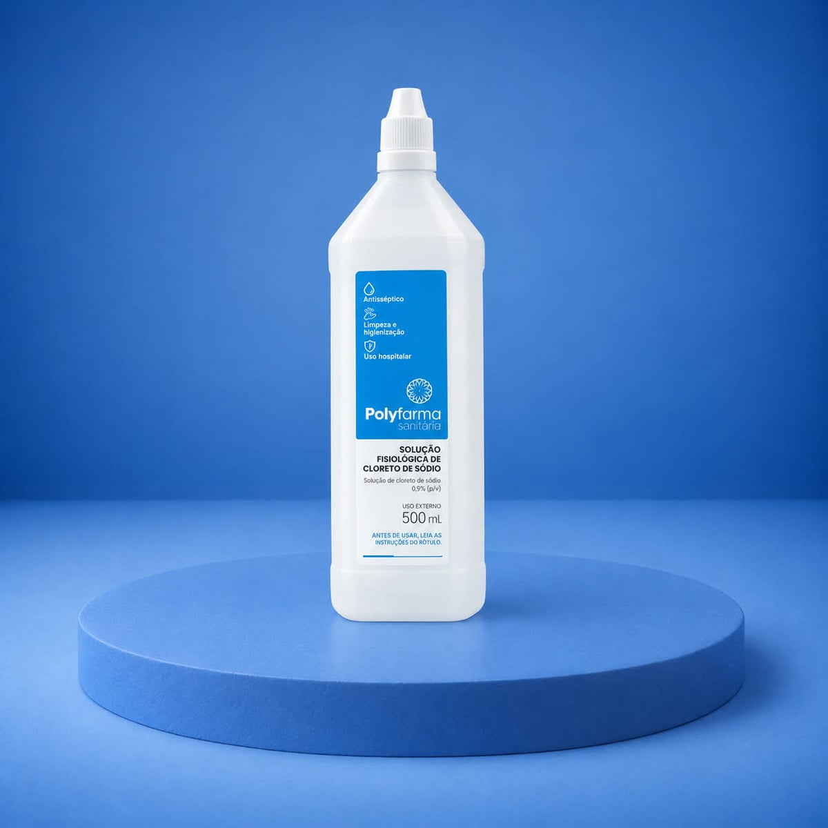 SORO FISIOLOGICO POLYFARMA  500ML NÃO ESTERIL