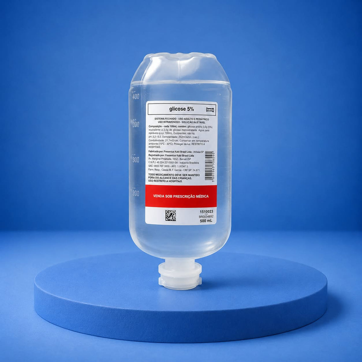 SORO GLICOSADO 5% 500 ML FRESENIUS