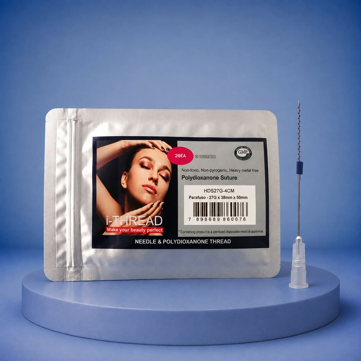 FIO I-THREAD-PARAFUSO 27G-38 X 50MM BLISTER C/10UND