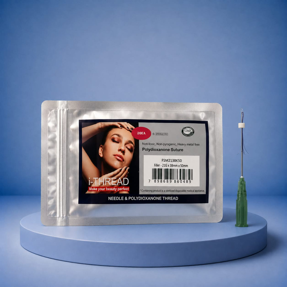 FIO I-THREAD-CANULA FILLER 21G-38 X 50MM BLISTER C/4UND