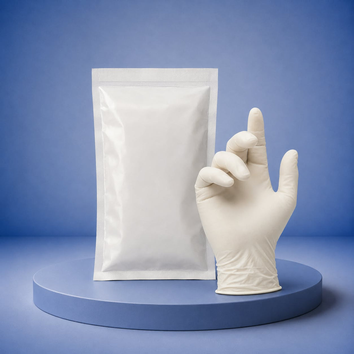 LUVA CIRURGICA LATEX ESTERIL COM PO 01 PAR DESCARPACK TAM 7,0