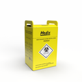 COLETOR PERFURO CORTANTE AMARELO PREMIUM 03 LTS MEDIX