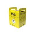 COLETOR PERFURO CORTANTE AMARELO PREMIUM 1,5 LTS MEDIX