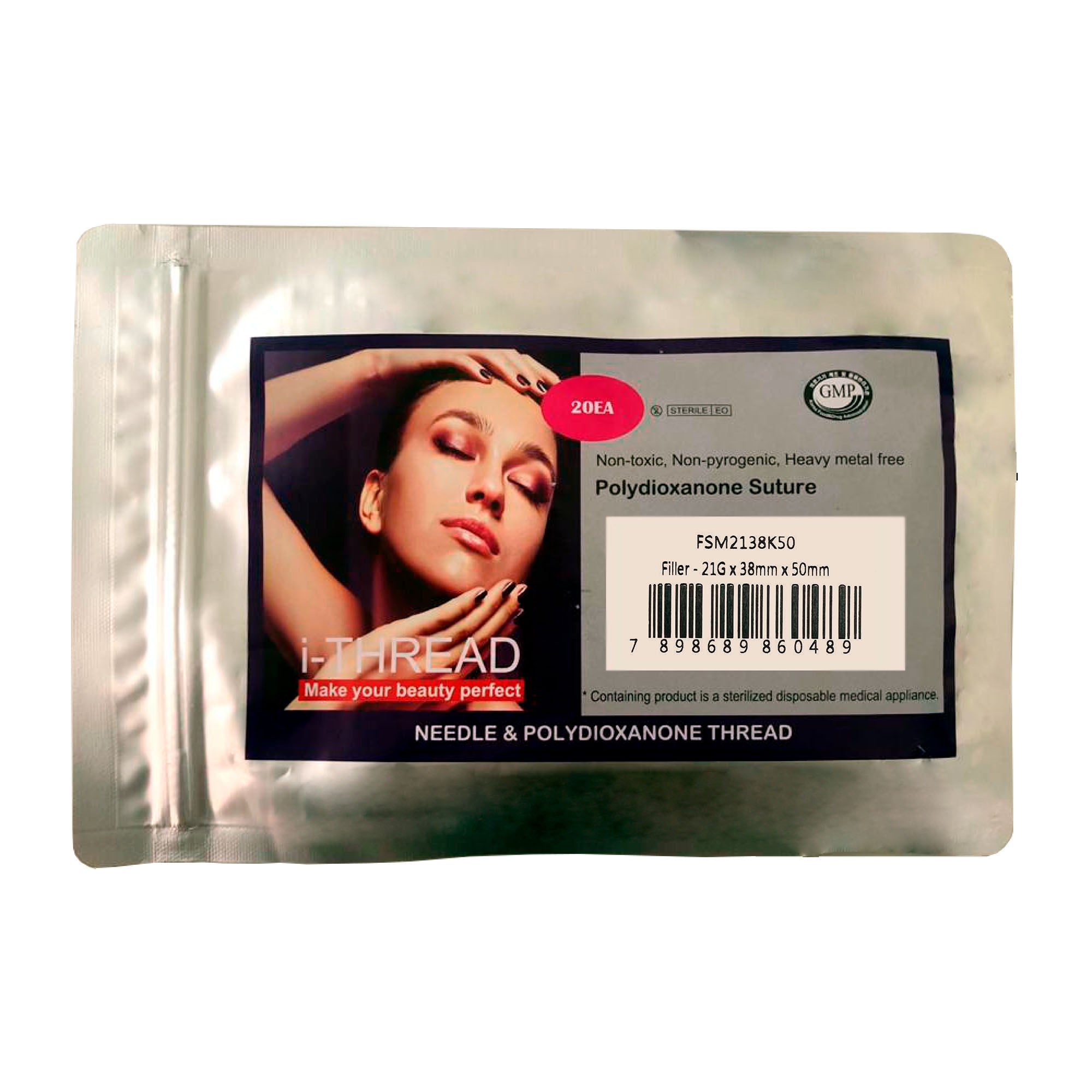 FIO I-THREAD-CANULA FILLER 21G-38 X 50MM BLISTER C/4UND
