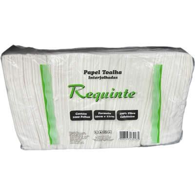 PAPEL TOALHA REQUINTE 20X21CM 1000FLS - CELULOSE