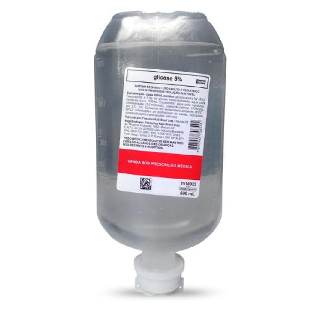 SORO GLICOSADO 5% 500 ML FRESENIUS